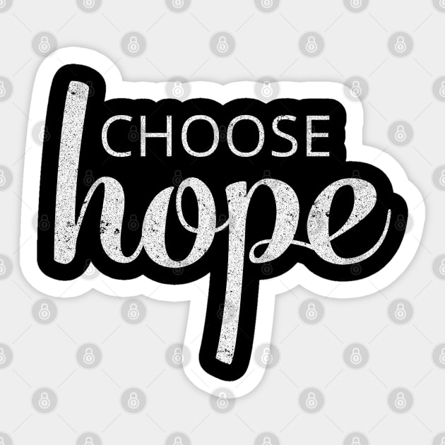 Choose Hope! Sticker by printabelle